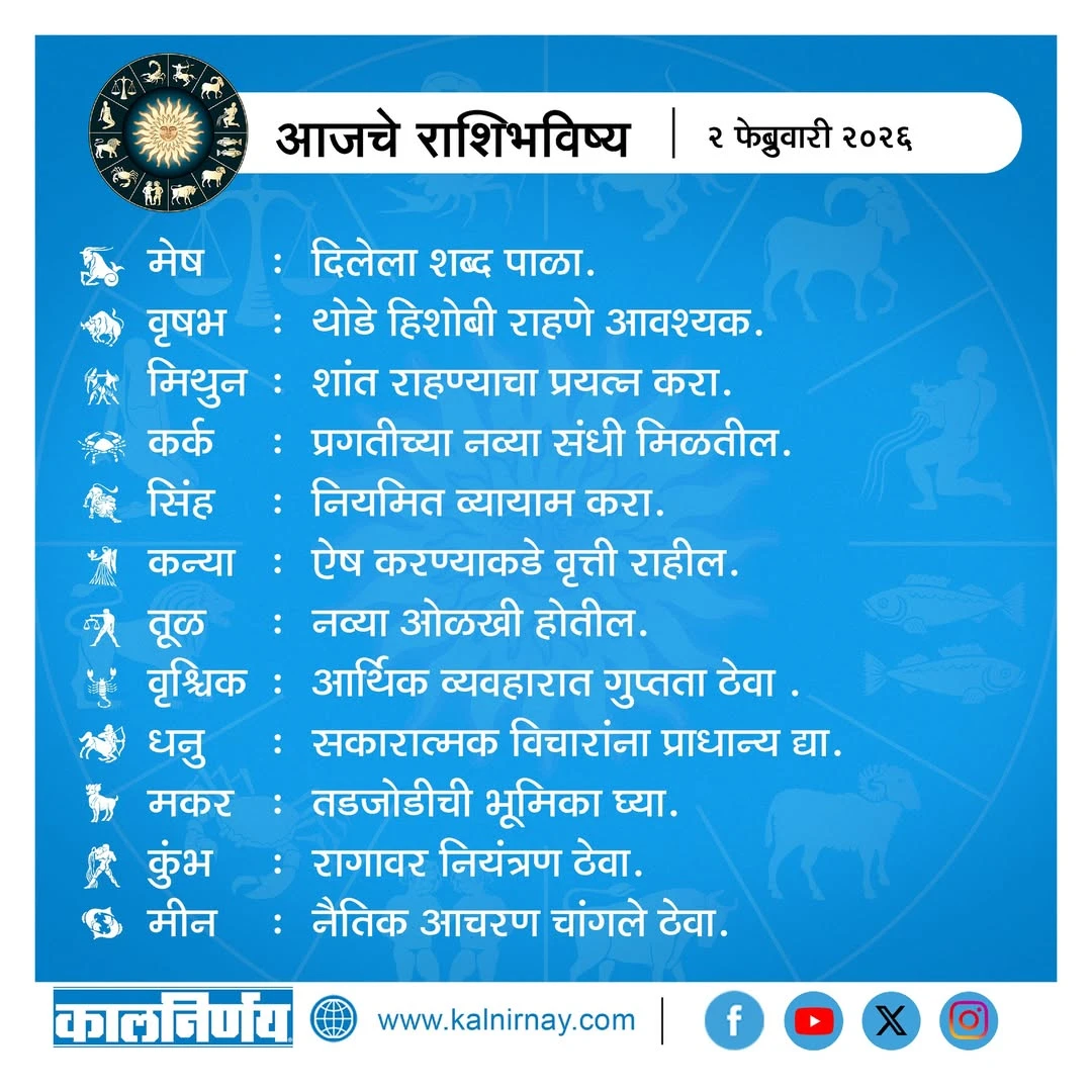 Kalnirnay 2026 today horoscope