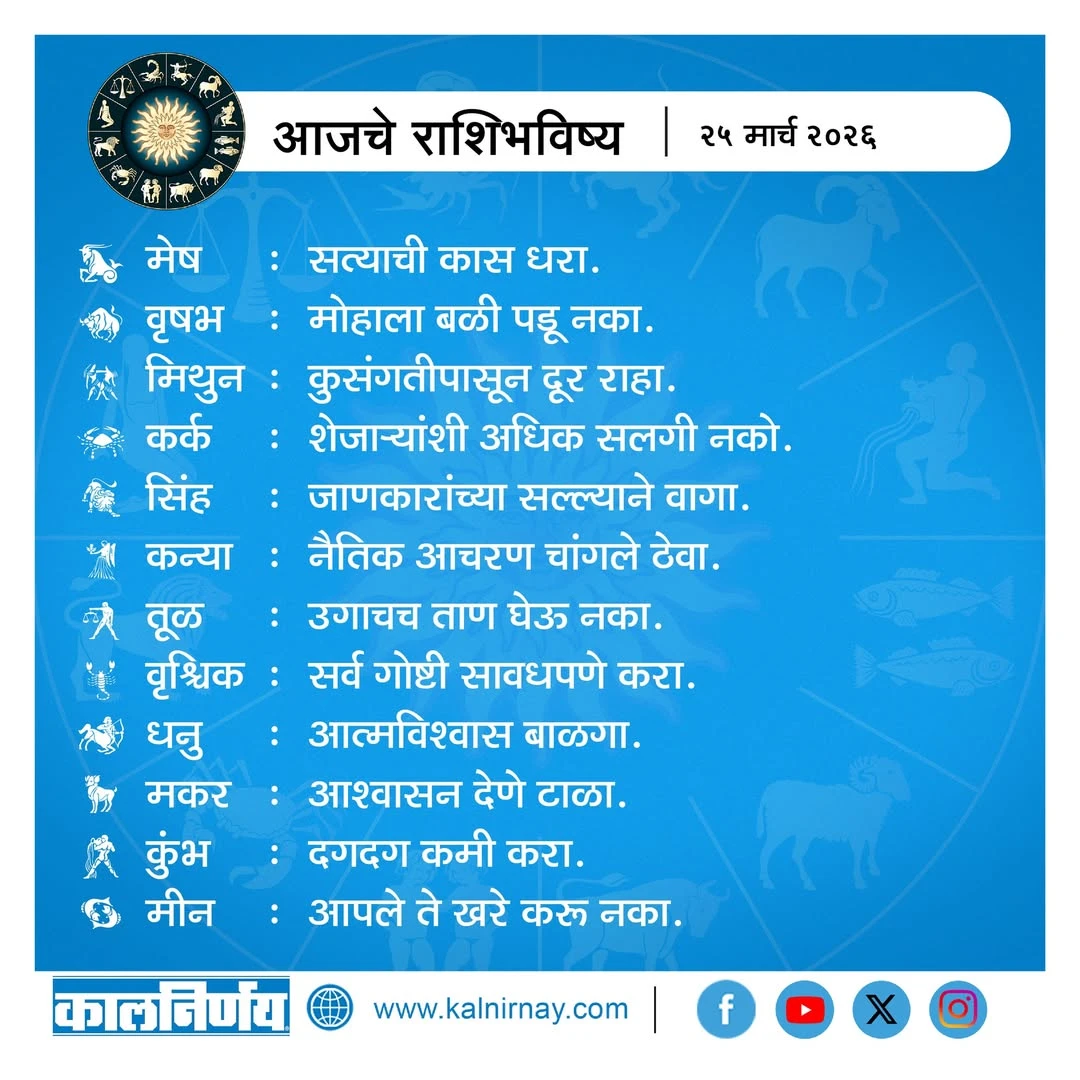 Kalnirnay 2026 today horoscope